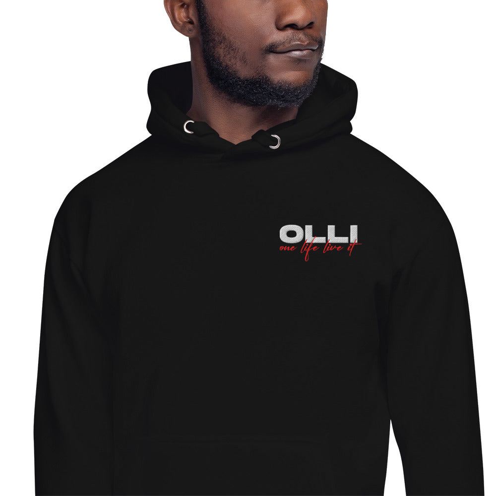 One Life Live It Embroidered Hoodie