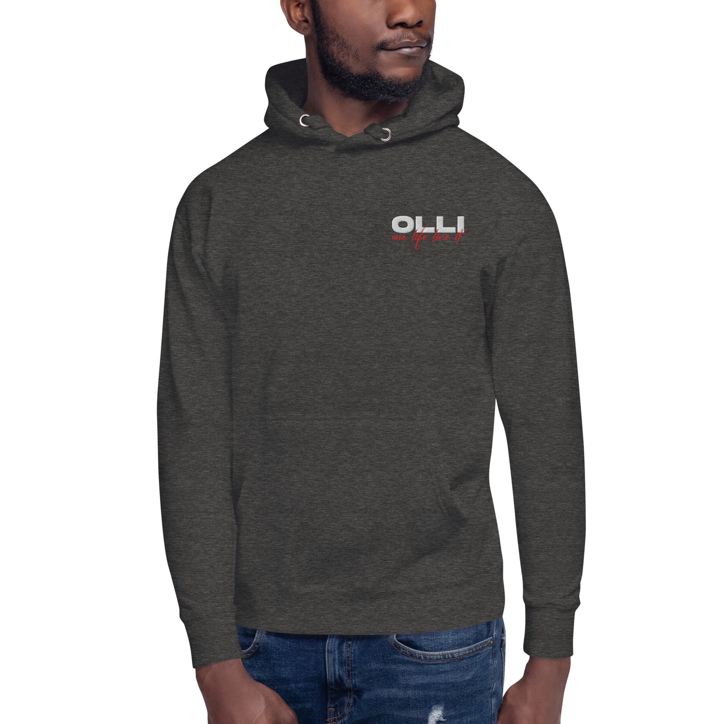 One Life Live It Embroidered Hoodie