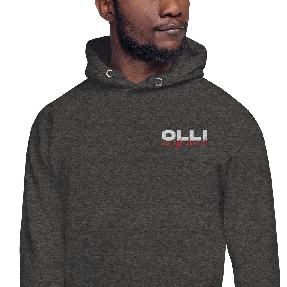 One Life Live It Embroidered Hoodie