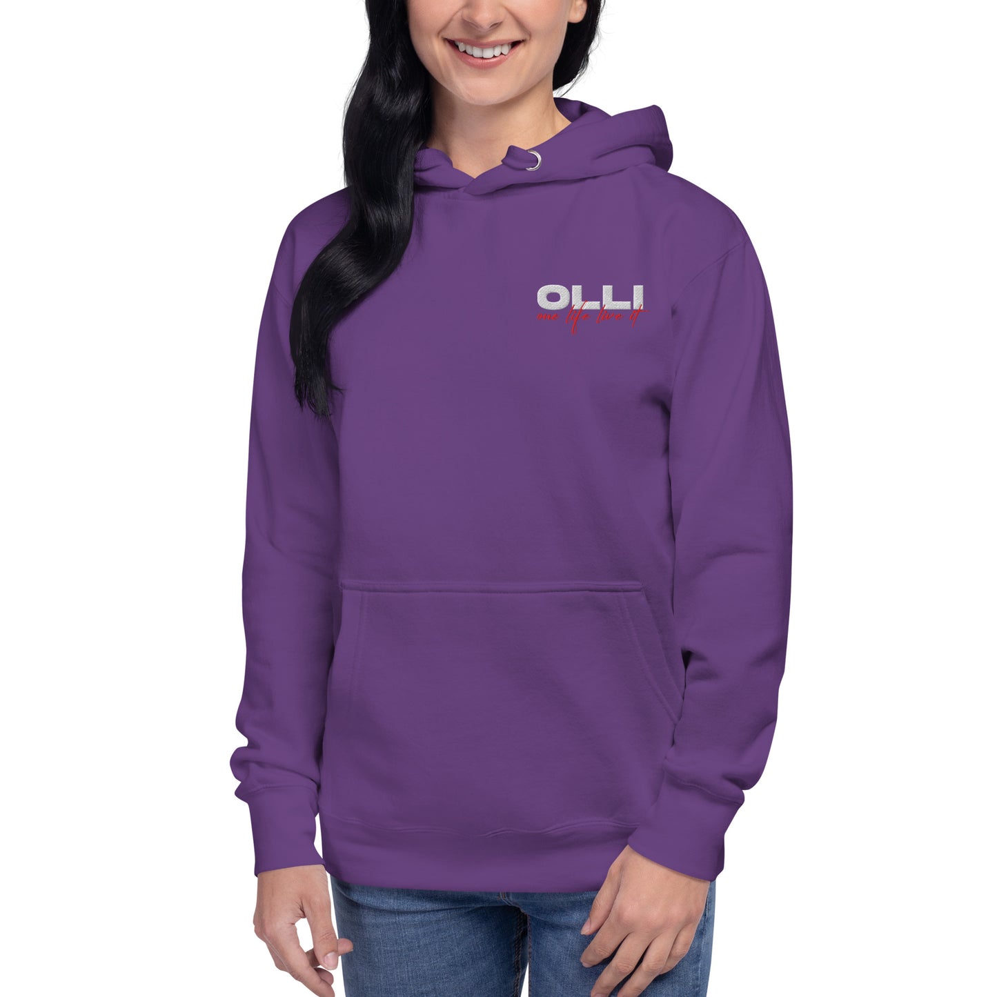 One Life Live It Embroidered Hoodie