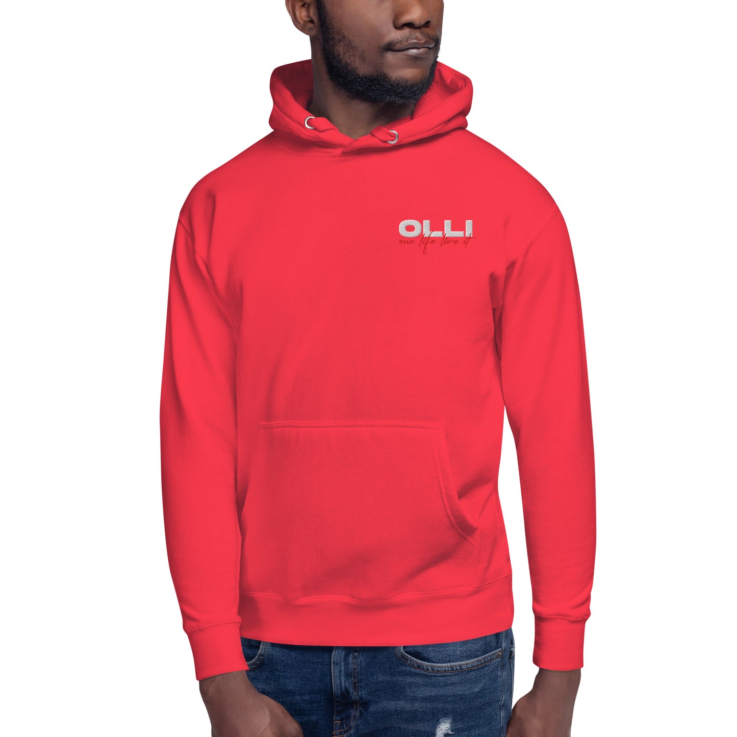 One Life Live It Embroidered Hoodie