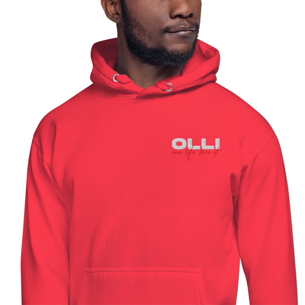 One Life Live It Embroidered Hoodie