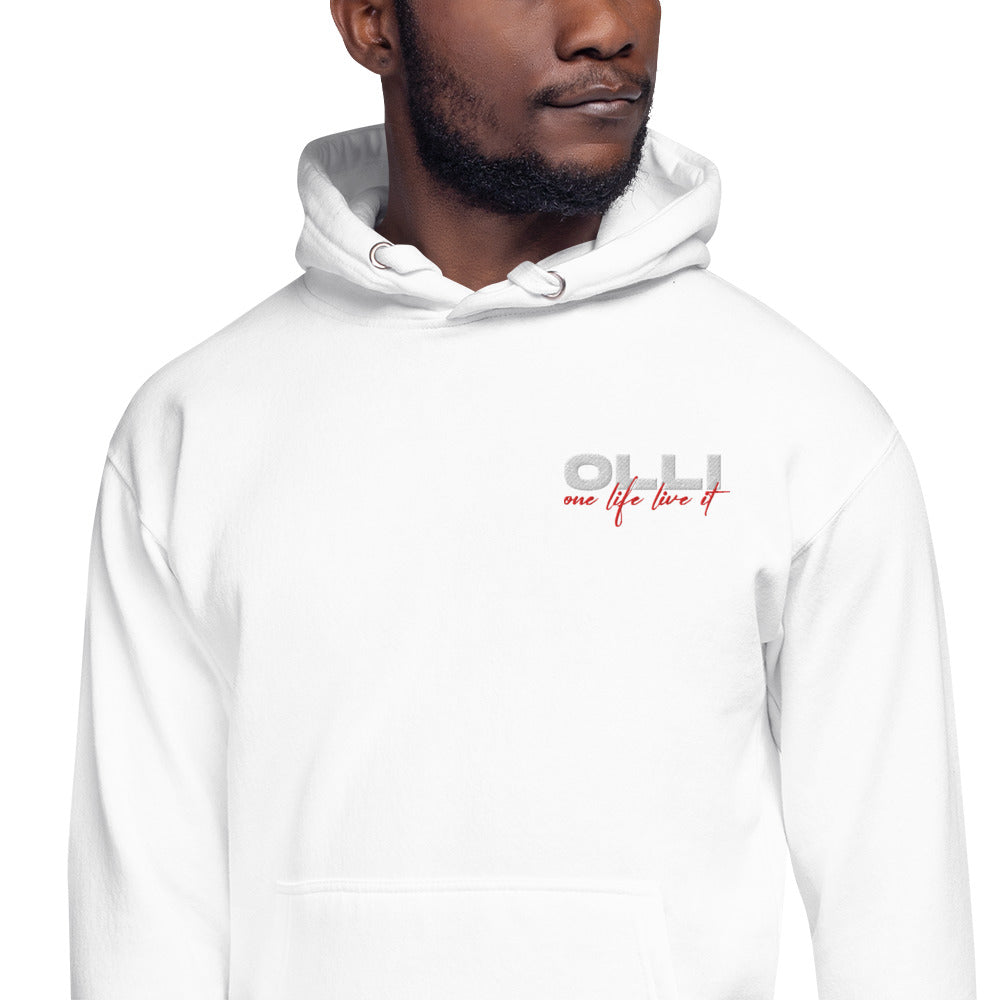 One Life Live It Embroidered Hoodie